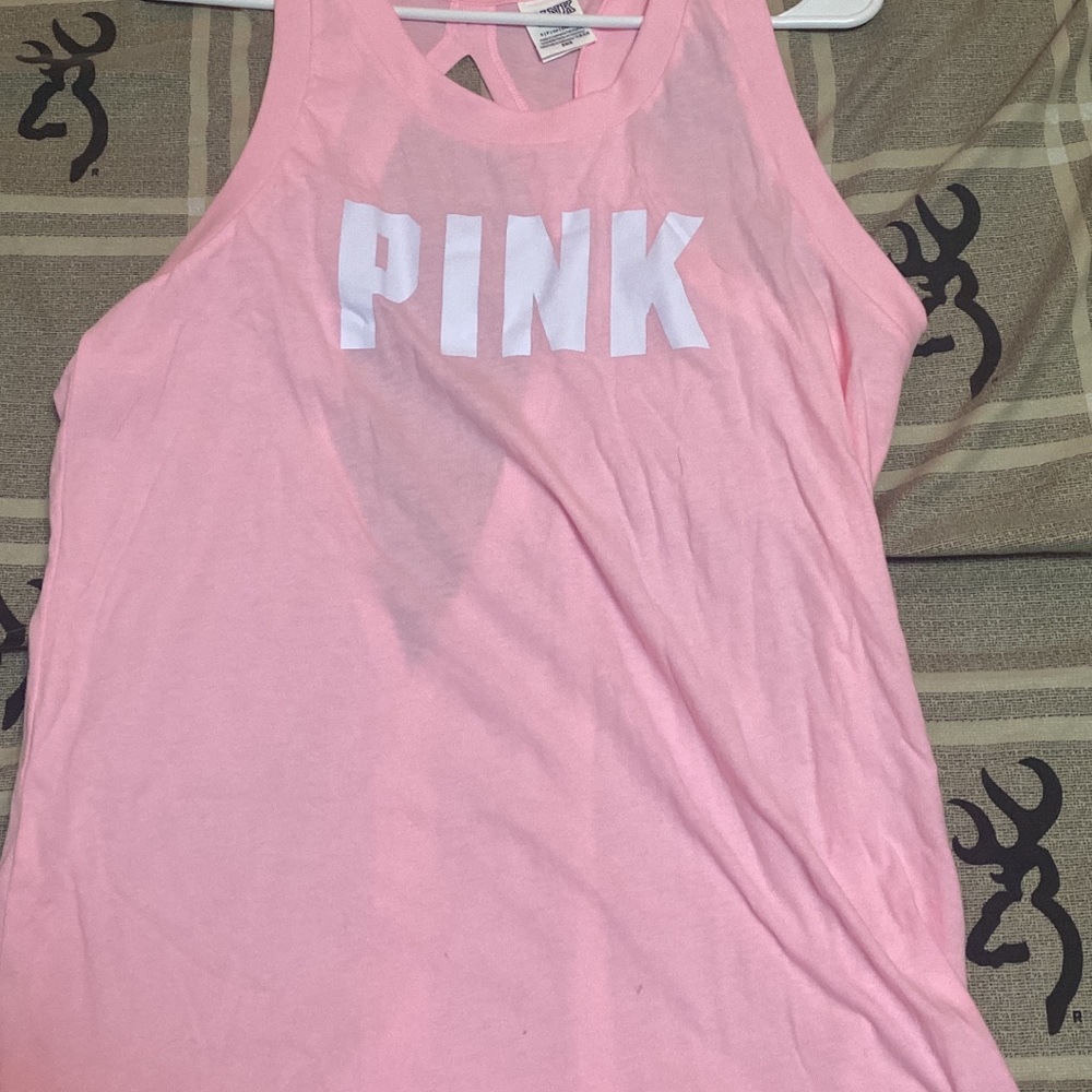 Pink tank tops and shirt!